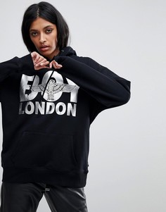 Худи с логотипом Boy London - Черный