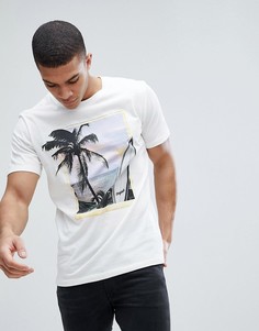 Футболка с принтом Jack &amp; Jones Originals - Белый