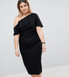Платье-футляр ASOS DESIGN Curve - Черный