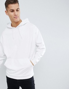 Свободное белое худи ASOS - Белый