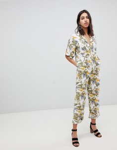 Комбинезон с тропическим принтом ASOS DESIGN - Мульти
