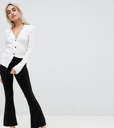 Расклешенные леггинсы ASOS DESIGN Petite - Черный