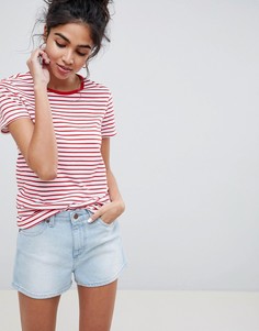 Футболка в полоску с круглым вырезом ASOS DESIGN - Мульти