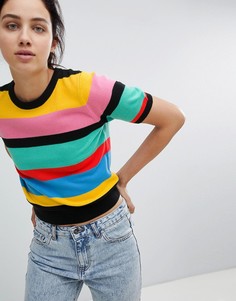 Футболка в полоску ASOS DESIGN - Мульти