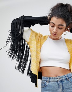Кардиган с бахромой ASOS DESIGN - Мульти