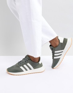 Кроссовки Adidas Flashback Runinng - Зеленый