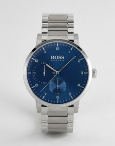 Серебристые наручные часы BOSS 1513597 Oxygen - Серебряный