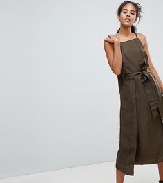 Платье миди с поясом ASOS DESIGN Tall - Мульти