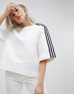 Свитшот с короткими рукавами adidas Originals - Черный