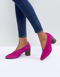 Фиолетовые туфли на деревянном каблуке Vagabond Eve - Фиолетовый