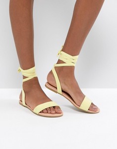 Сандалии ASOS FIOLA - Желтый