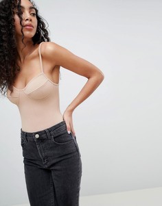 Боди ASOS DESIGN - Бежевый