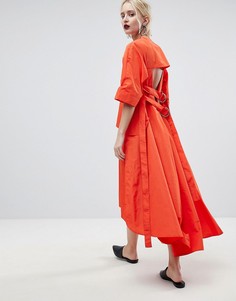 Платье миди ASOS WHITE - Красный
