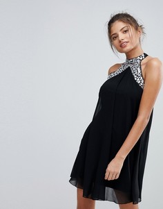 Платье с декоративной отделкой Lipsy - Черный