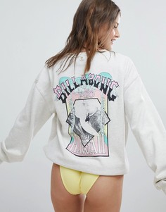 Выбеленный свитшот Billabong - Белый