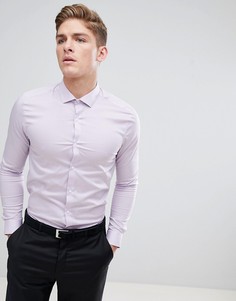 Розовая строгая рубашка скинни Burton Menswear - Розовый