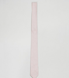 Твидовый галстук с шевронным узором Heart &amp; Dagger - Розовый