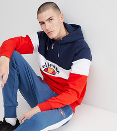 Красный худи колор блок с молнией ellesse - Красный