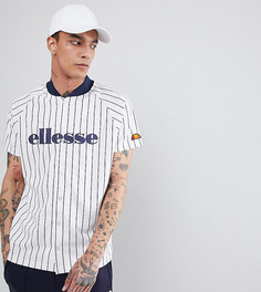 Белая бейсбольная футболка в полоску ellesse - Белый