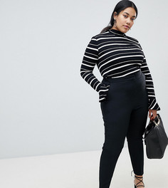 Укороченные брюки ASOS DESIGN Curve - Черный