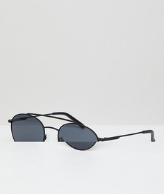 Черные круглые солнцезащитные очки Hawkers Hills - Черный