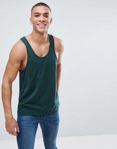 Зеленая майка ASOS DESIGN - Зеленый