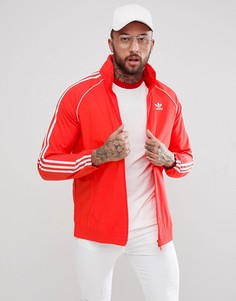 Красная спортивная куртка adidas Originals adicolor Superstar CW1310 - Красный