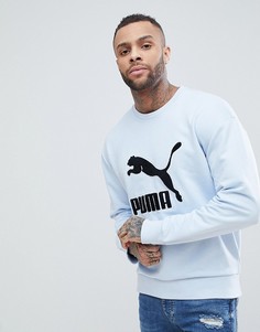 Свитшот с логотипом Puma - Серый