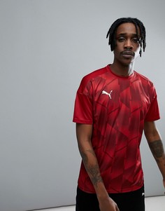 Красная футболка с принтом Puma Football NXT 65575702 - Красный