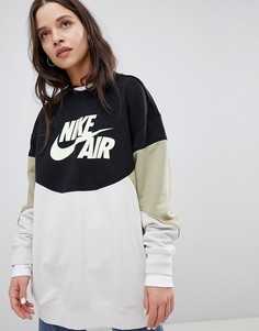 Свитшот в стиле колор блок Nike - Мульти