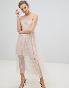 Тюлевое платье Glamorous - Розовый