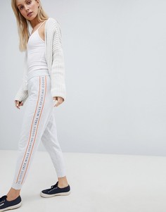 Спортивные штаны с контрастной отделкой Jack Wills - Белый