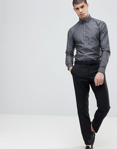 Приталенная рубашка с принтом Calvin Klein - Серый