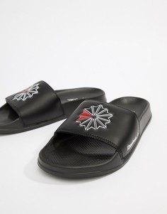 Черные шлепанцы Reebok Starcrest CN0739 - Черный