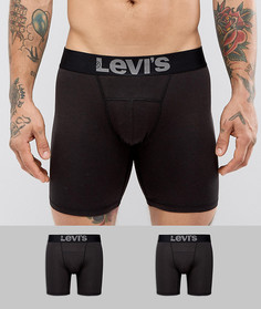 Набор из 2 пар удлиненных боксеров-брифов Levis Performance - Черный Levis®