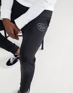 Джоггеры с логотипом Jack &amp; Jones Originals - Черный