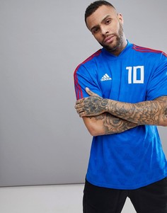 Синяя футболка adidas Football Tanip Icon CD8345 - Синий