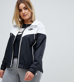Ветровка в стиле колор блок Nike Plus - Мульти