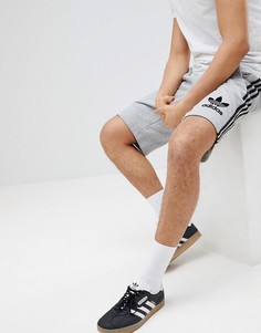 Шорты с 3 полосками adidas Originals - Серый