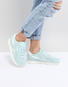 Нейлоновые кроссовки Reebok Classic - Зеленый