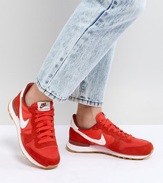 Красные кроссовки Nike Internationalist - Красный