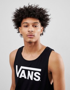 Черная майка с логотипом Van Classic VY8VY28 - Черный Vans