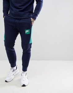 Темно-синие джоггеры Nike Air 886048-453 - Темно-синий