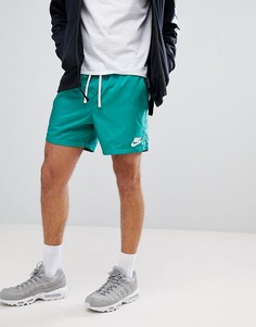 Зеленые шорты Nike 832230-368 - Зеленый
