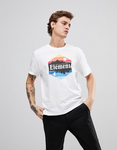 Белая футболка Element Dusk - Белый