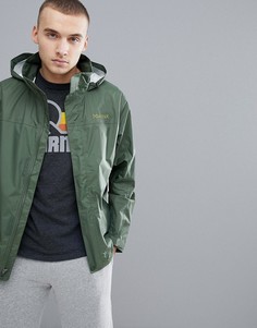 Непромокаемая куртка хаки с капюшоном Marmot PreCip - Зеленый