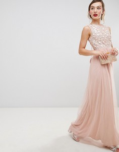 Платье макси из тюля Frock &amp; Frill - Розовый