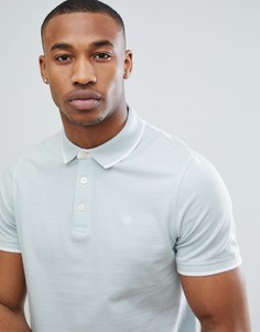 Футболка-поло с кантом Jack &amp; Jones - Синий