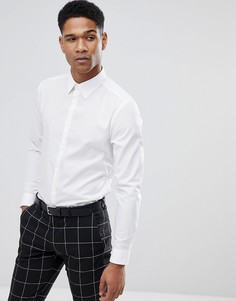 Белая узкая рубашка Burton Menswear - Белый