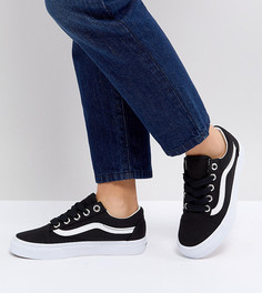 Кроссовки с яркими шнурками Vans Design Assembly Old Skool - Черный